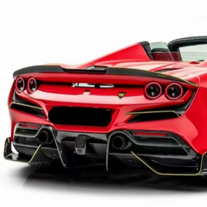 High Quality M Style Dry Carbon Rear Spoiler Trunk Spoiler for Ferrari F8