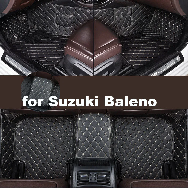 Autohome Car Floor Mats For Suzuki Baleno 2015-2019 Year Upgraded Version Foot Coche Accessories Carpetscustomized