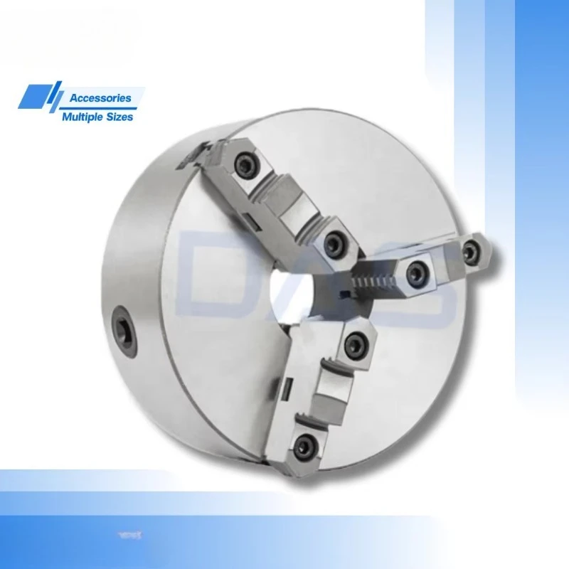 6/8/12/15 Inch 3 Jaw Scroll Chucks Magnetic & Hydraulic Power Steel Lathe Chuck for CNC Lathe Machine Manual/Magnetic Work