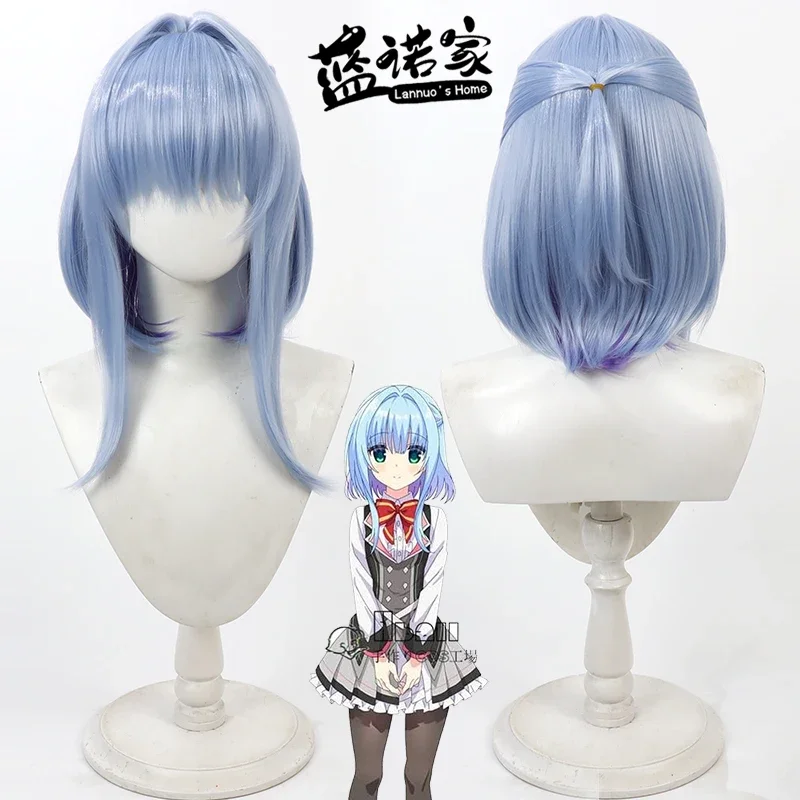 Game HAMIDASHI CREATIVE Nishiki Asumi Cosplay Wig Yukige Shiki Heat Resistant Synthetic Hair Halloween Party