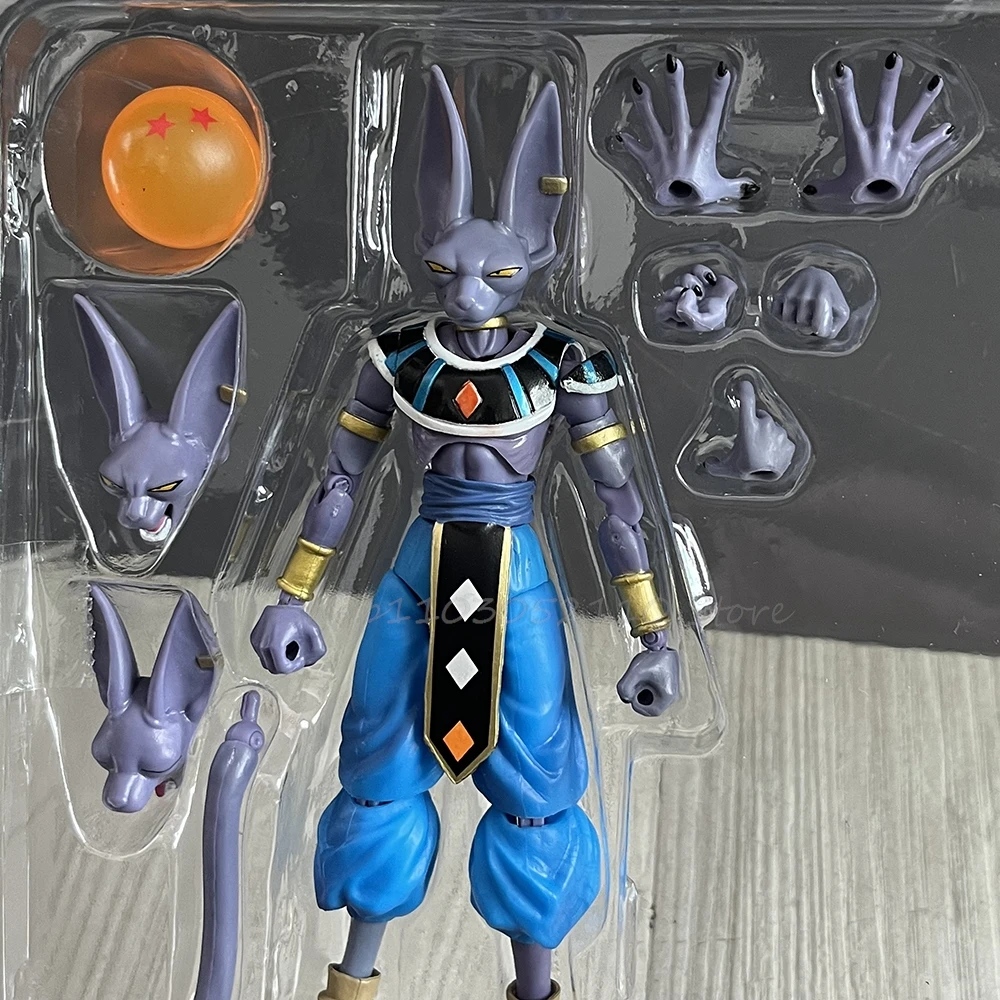 NEW Anime Dragon Ball Z Beerus Figure Super God of Destruction Action Figures PVC Collection Model Toy Doll Birthday Gifts