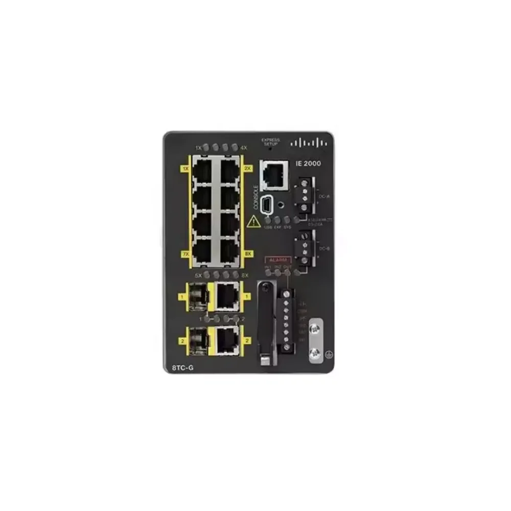 

New Original IE-2000-8TC-G-B Industrial Ethernet Switch IE-2000-8TC-G-B Unmanaged 8 Port 10 100 Network Switch with Good Price