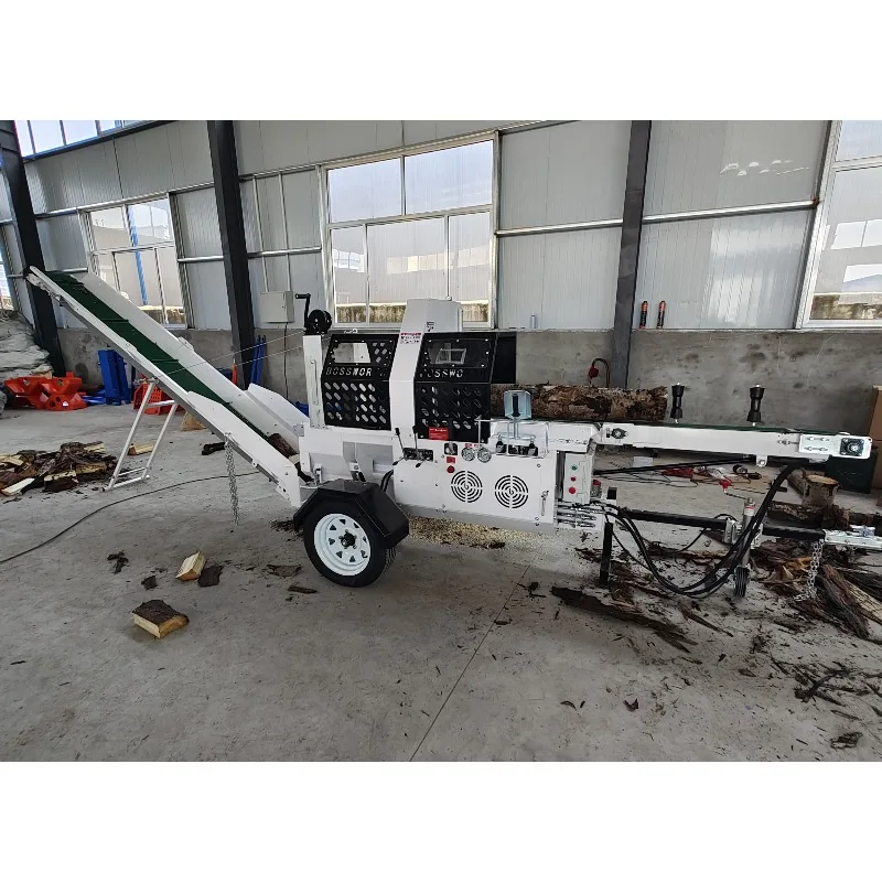 YG Customized Wood Splitter 20 Ton EPA Petrol Engine  Timber Processor Firewood Processor