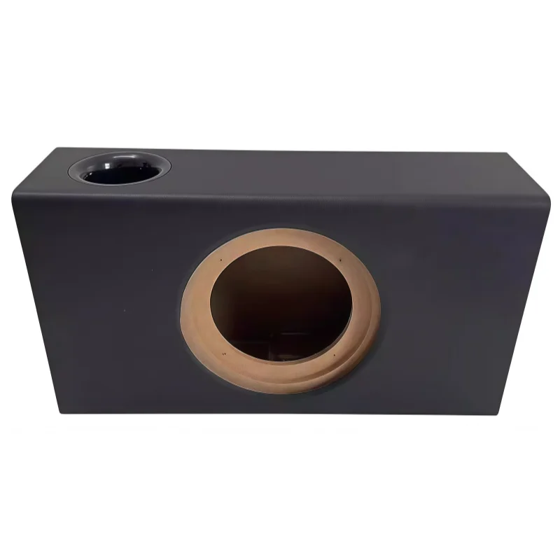 6-inch Car/Home Subwoofer Empty Box,DIY Passive Audio Wooden Subwoofer Housing, 1Piece Woofer Box, Bass-sound Box,Hole 123mm