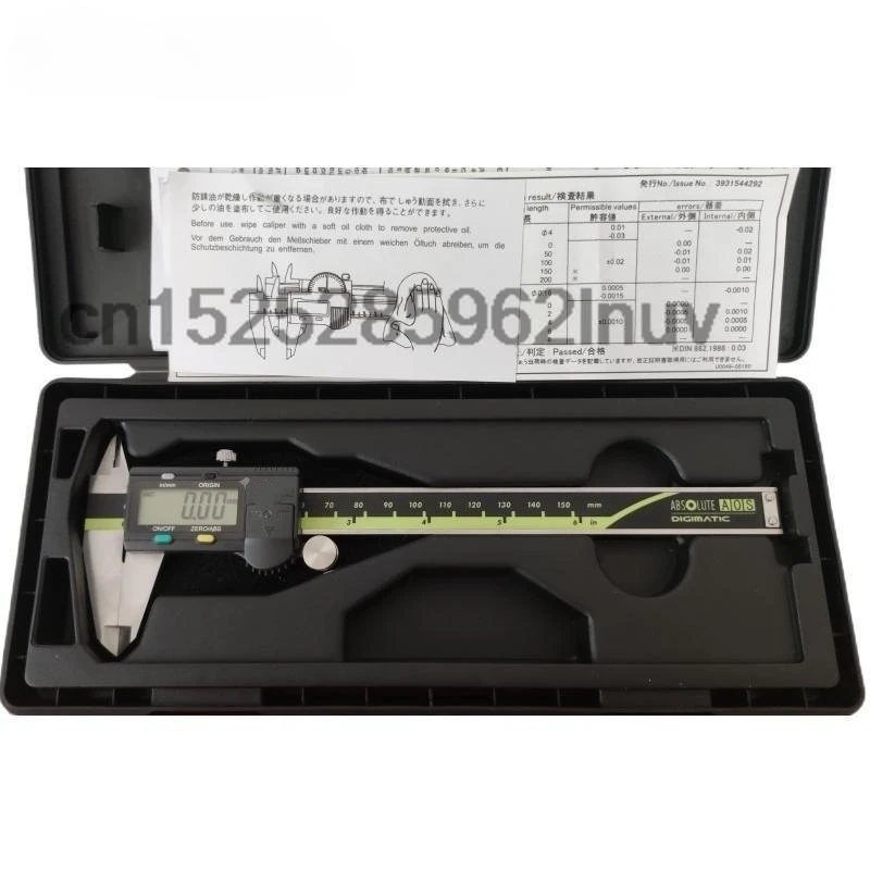 CNC LCD Electronic Calipers Digital Ruler Divider Vernier Gauge Measurement Tools Absolute Inch/Metric 6\