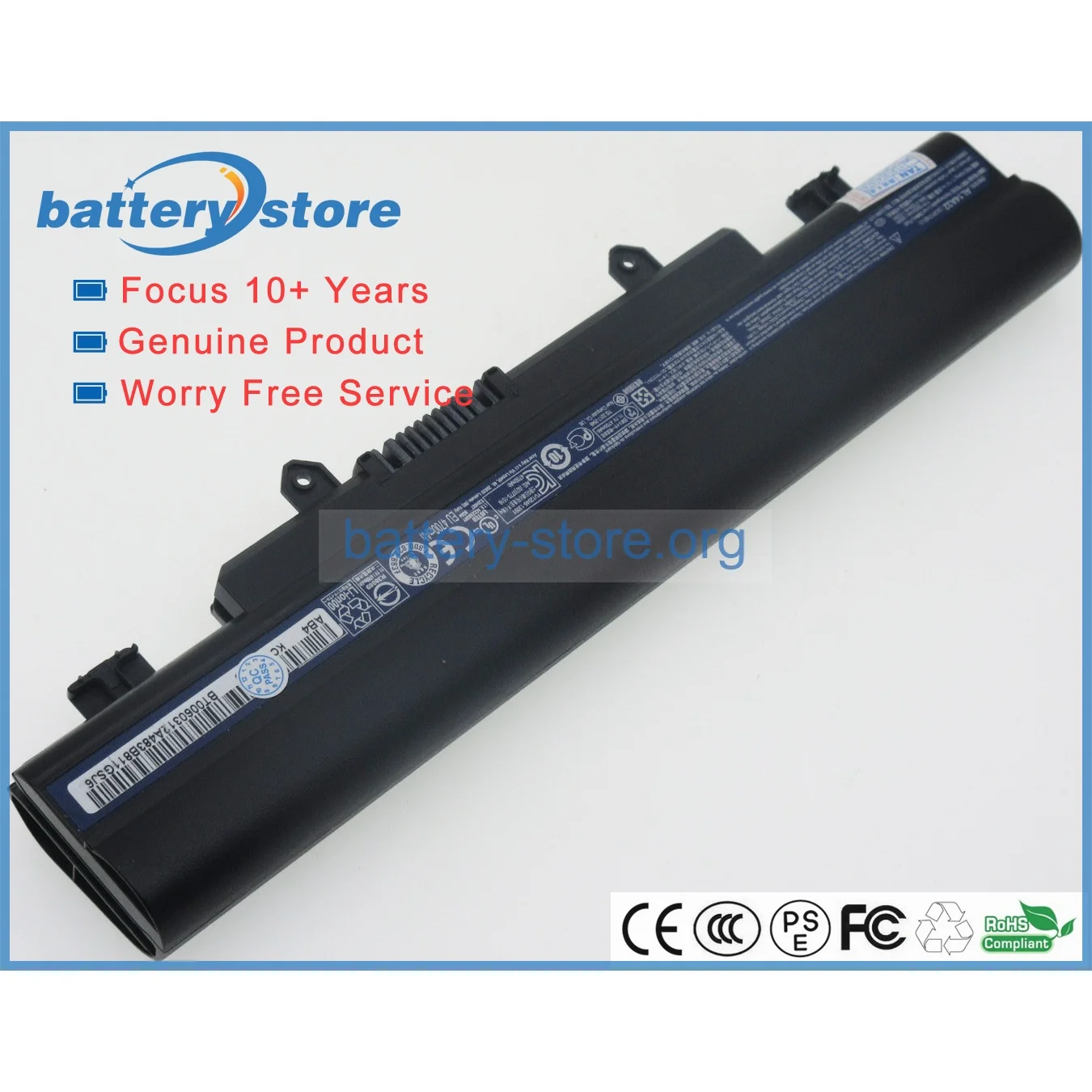 Genuine Original Laptop Batteries for ASPIRE EK-571G-546J,EK-571G-70EQ,EK-571G-57TV,KT.00603.009,E15,E14,E5-571G,11.1V,6 Cell