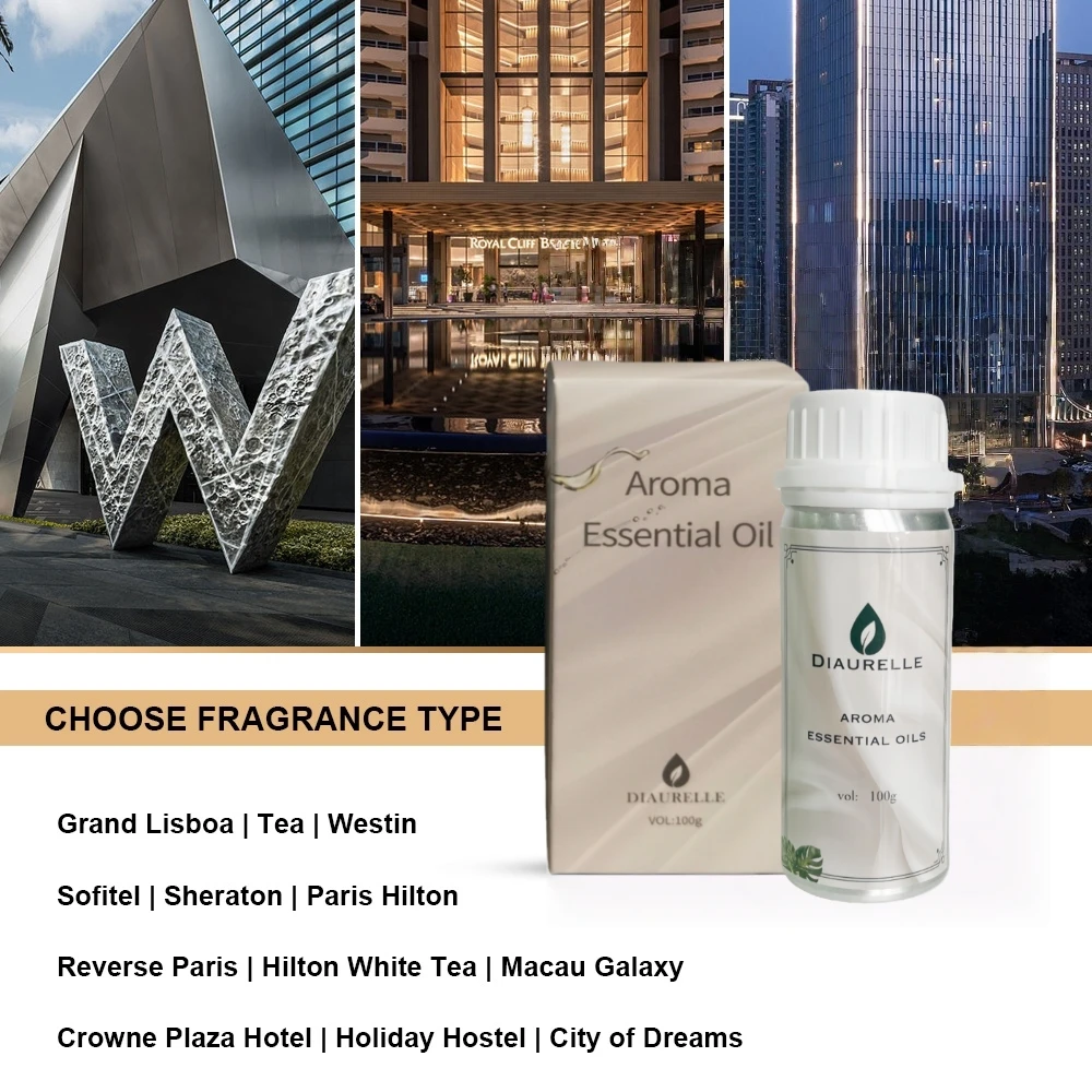 Grand Hyatt 100 ml ätherisches Hotelöl, reiner Pflanzenextrakt, Hotels, Parfümduft, Lufterfrischer für Aroma, Hotel-Diffusoröl