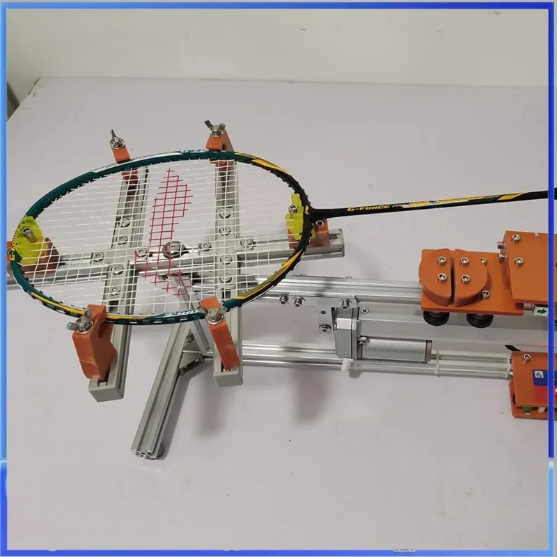 Smart Clamp-Type Electric Badminton Racket Stringing Machine Wire Stretcher DIY Racket Frame Threading Machine + Standard Tool 1