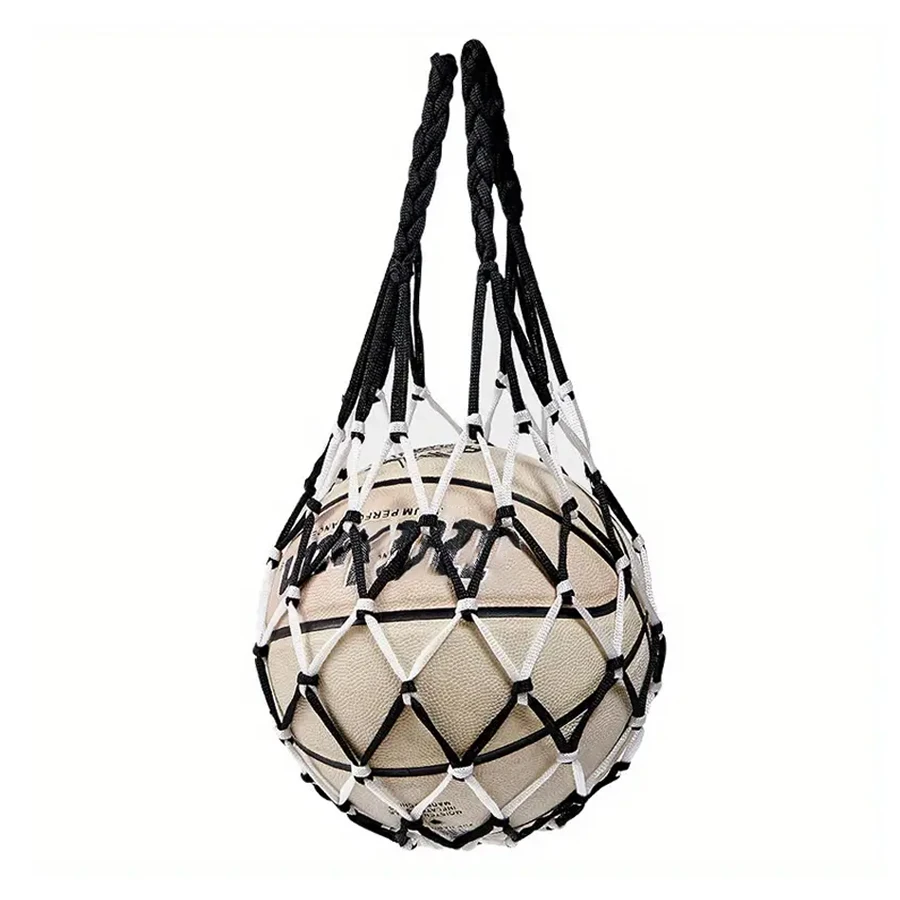 2026 new Basketball Net Bag Thick Woven Net Basketball Storage Durable Nylon Training Net Bag  for all kinds of balls 