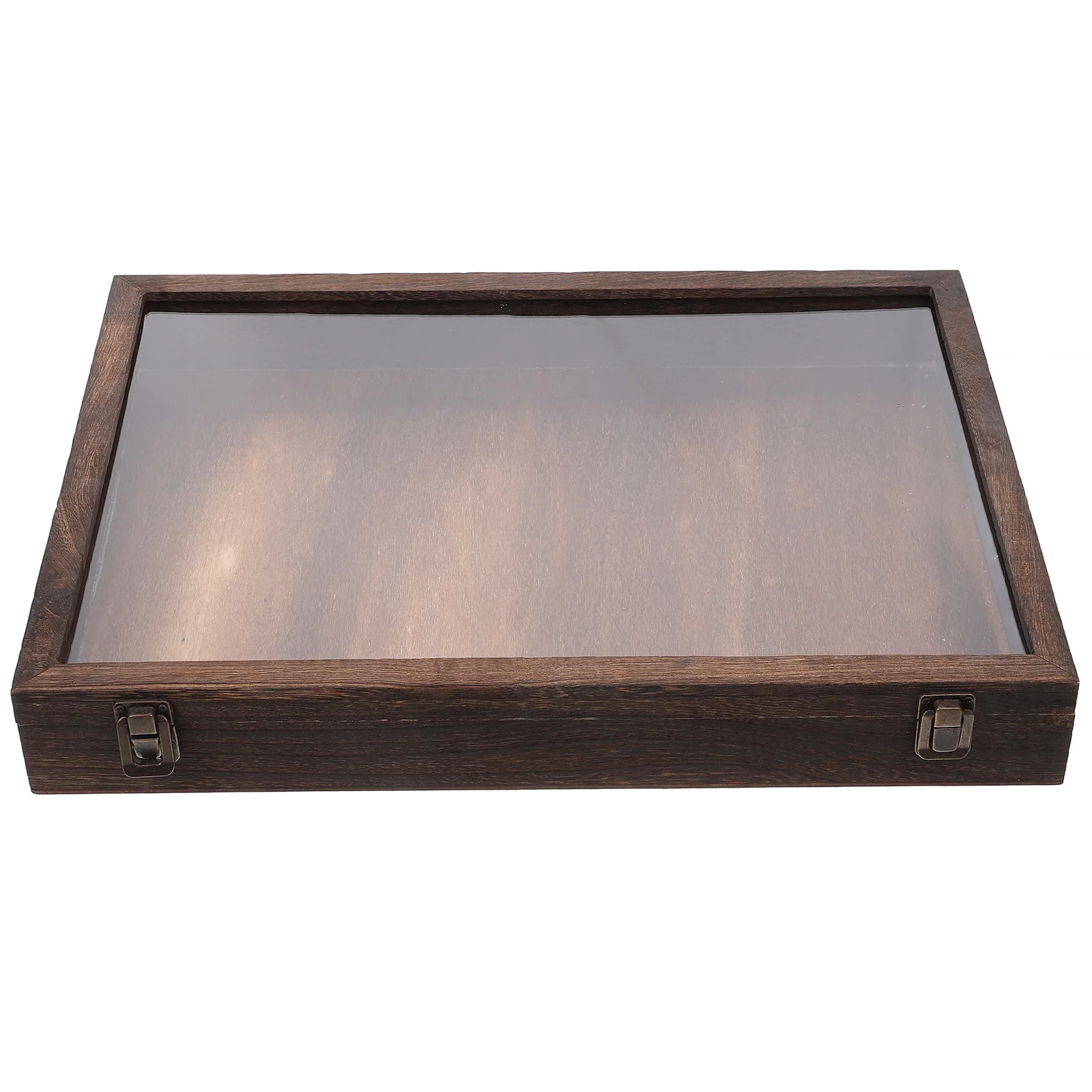 

Specimen Display Box Butterfly Wood Holder Case Vintage Showcase Dried Flower Plant Storage Boxes