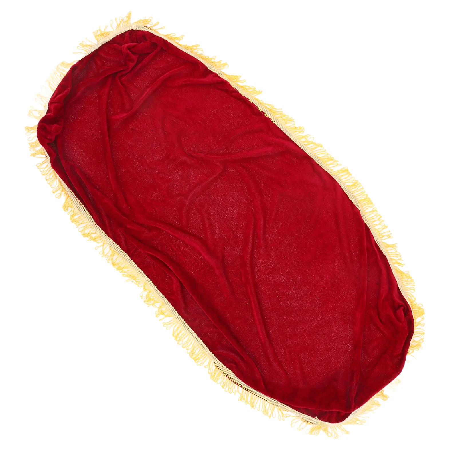 

1PC 61 Key Electronic Piano Dust Cover with a Drawstring Protective for Piano Keyboard ( Red and Random Tassels Color)