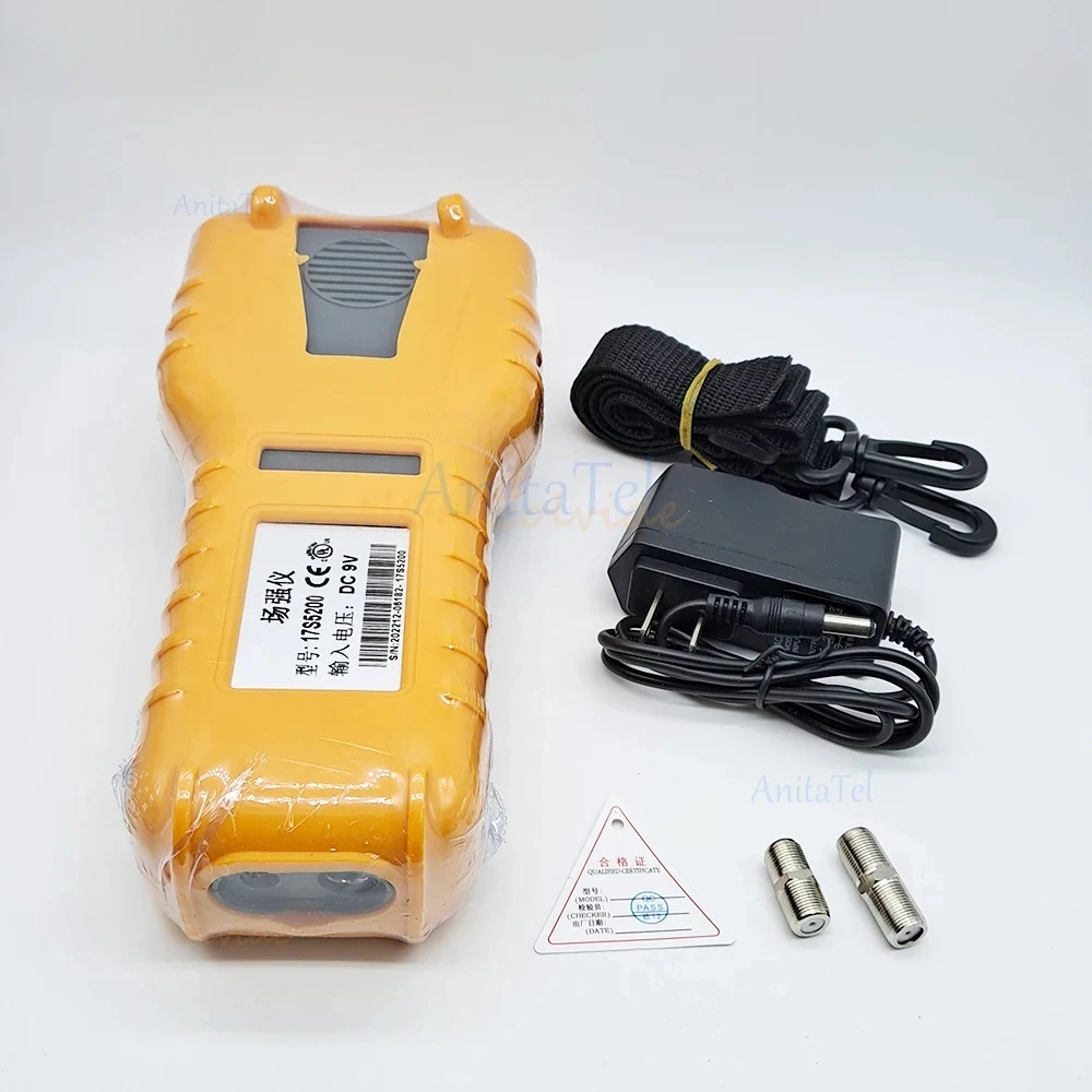 17S5200 CATV Signal Level Meter 46 870Mhz Cable TV Tester RY-S110 Analog 46 870Mhz Signal Level Meter