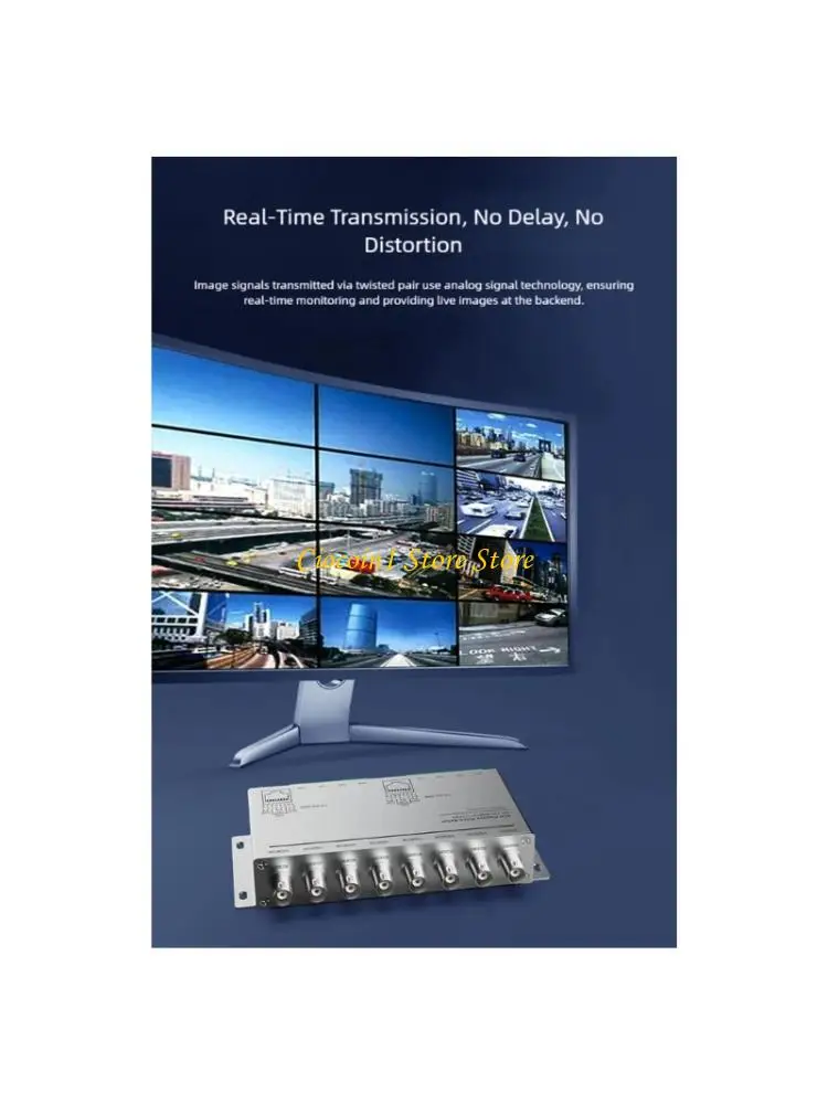 connecteurs-balun-video-cctv-industriels-a3pc-avec-boitier-abs-resistant-aux-intemperies-pour-exterieure