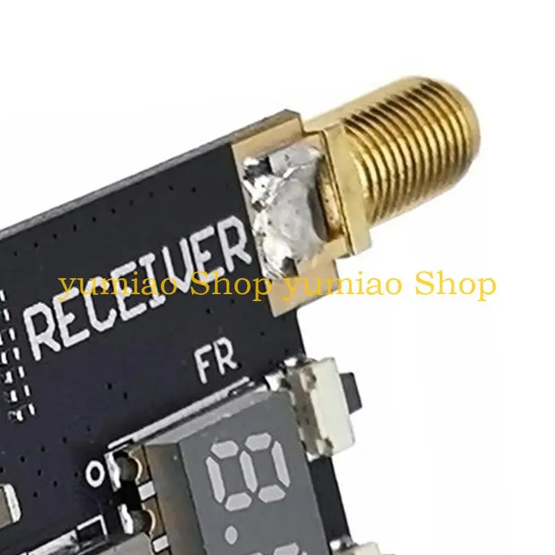 587B 64CH High Sensitivity AV Receiver Module 1.2G 2.2G Frequency Ranges for Drones Control and Wireless Auditory Transmissio