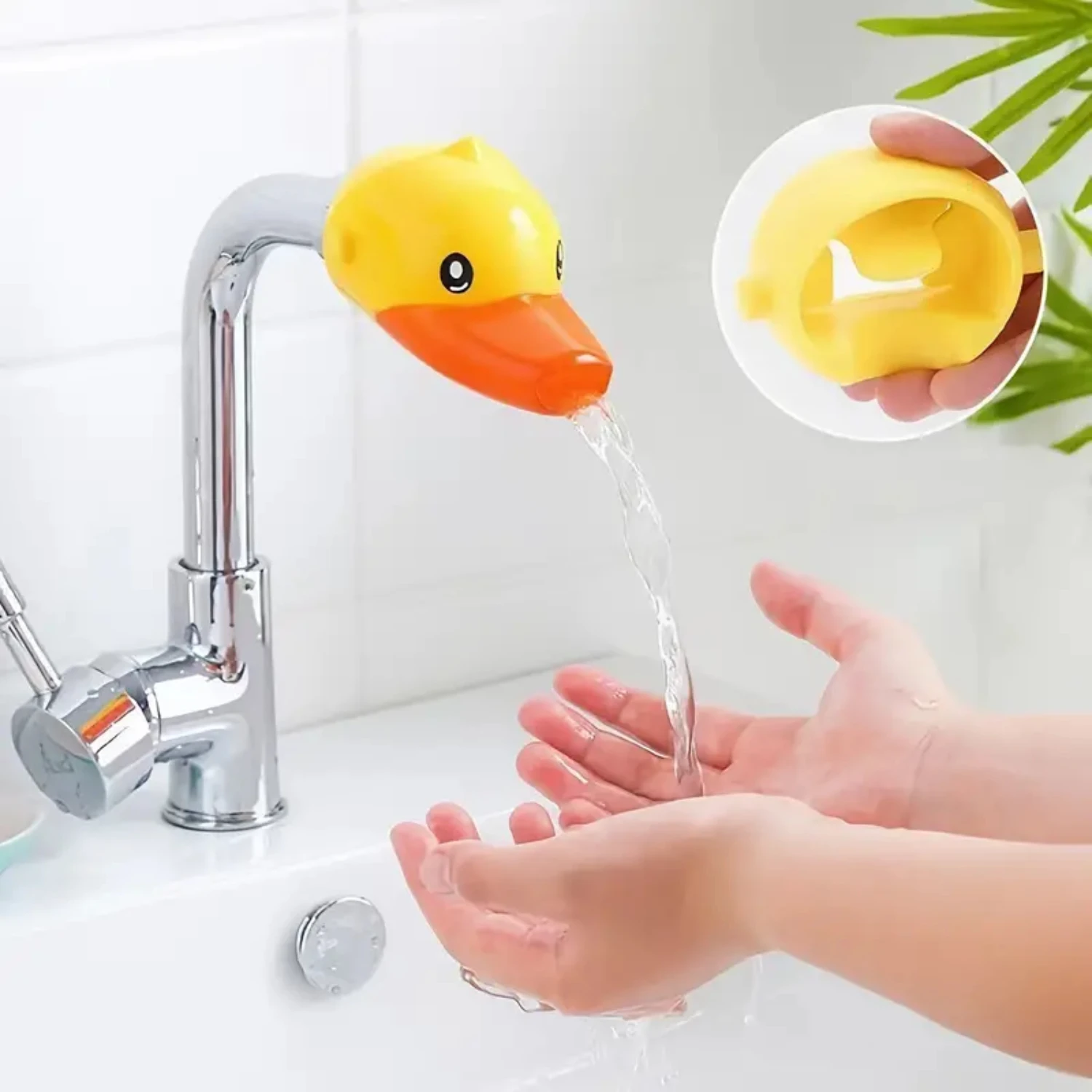 Faucet Extender สําหรับทารกและเด็ก, Faucet Extension Faucet Guide Animal Spout Sink Extender, อุปกรณ์ล้างมือ Water Diver