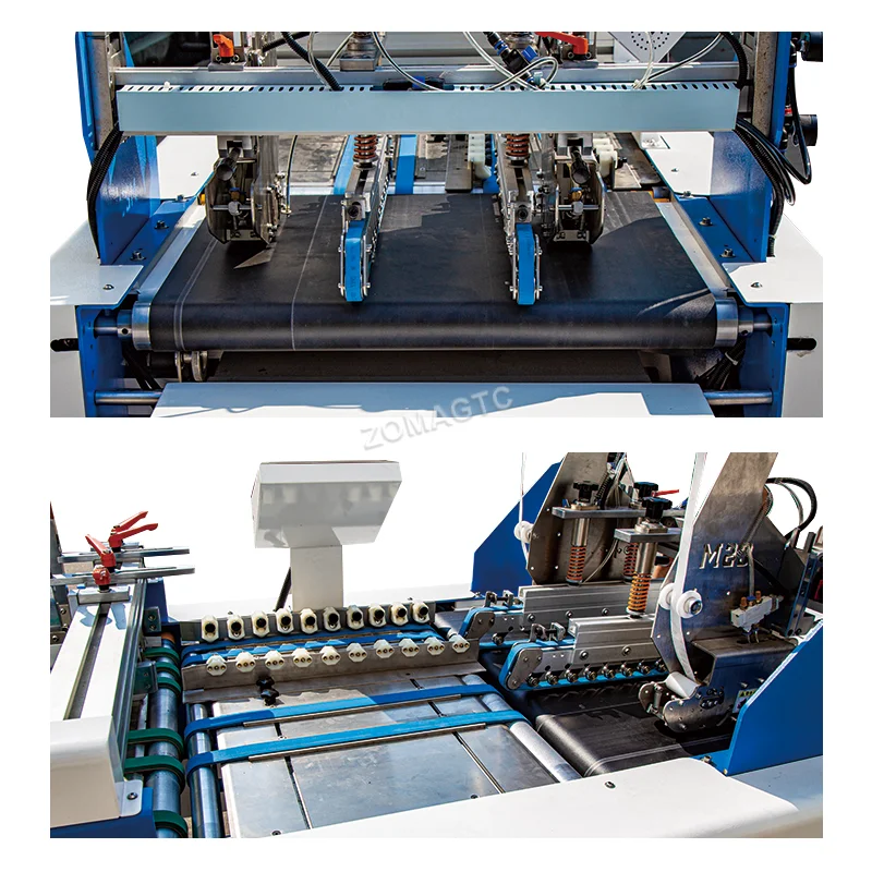 Fully automatic double side tape applicator adhesive label gummed tapes dispenser double sided tape application machine