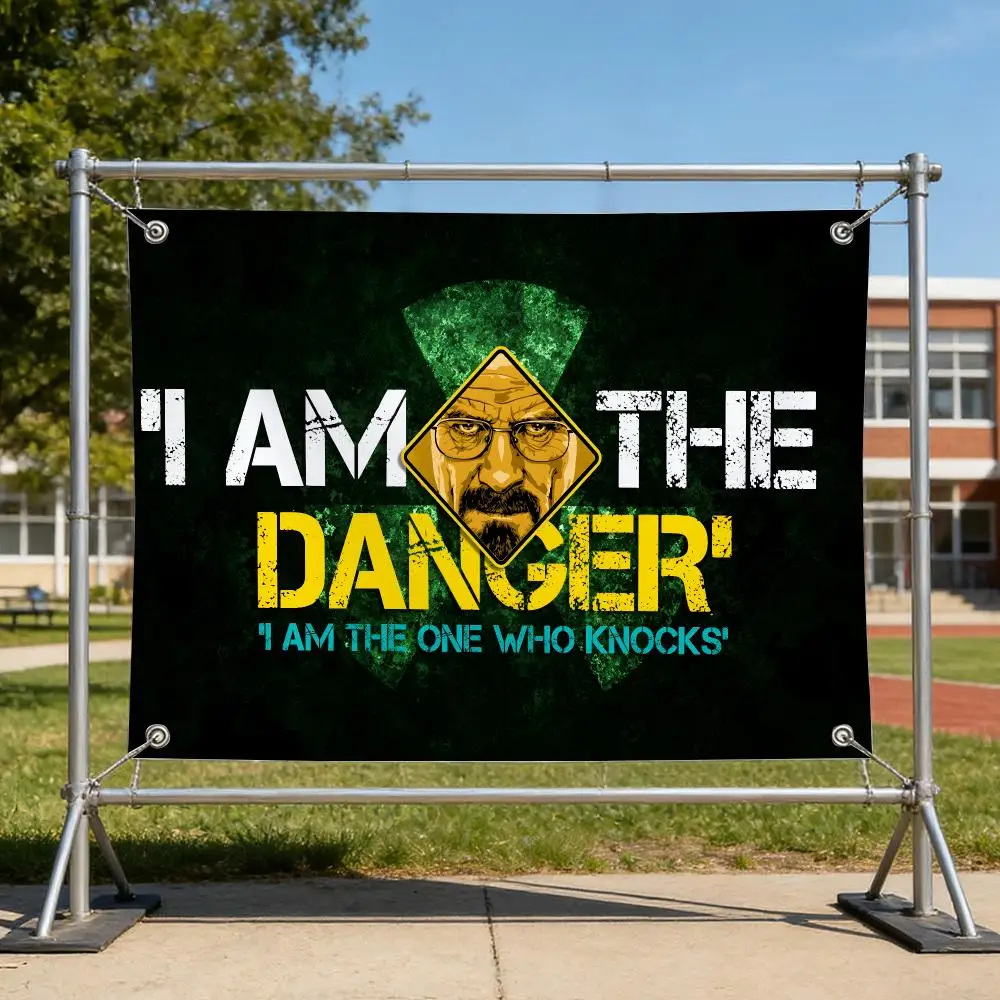 Crime Series B-Breaking Bad Flags Specialized for indoor and outdoor home decorations, outdoor camping, and bar parties