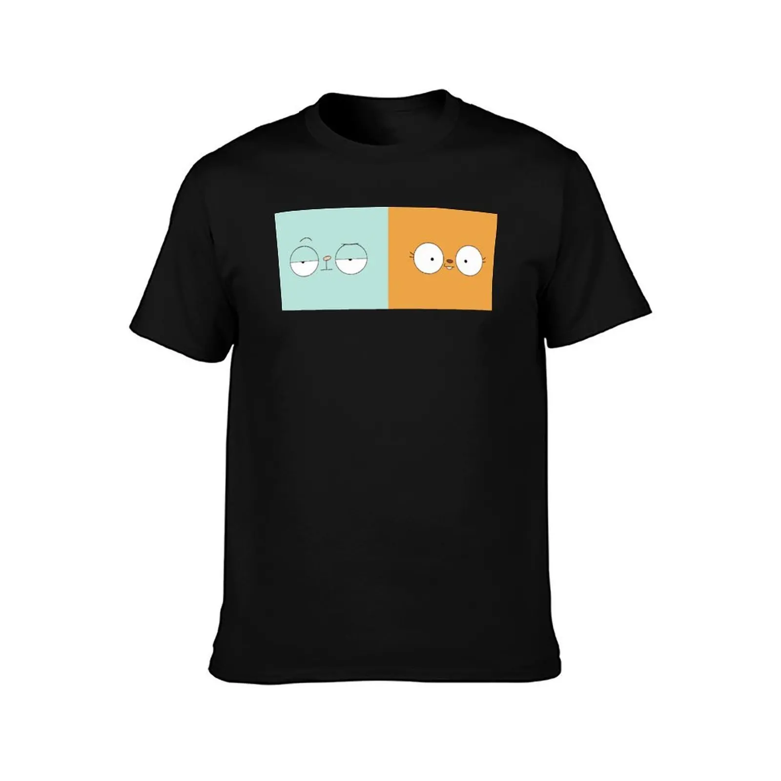 Kiff and Barry - Kiff Chatterley and Barry Buns Faces - isolated T-Shirt, Summer Casual Cotton Tee, Oversized Streetwear Tops