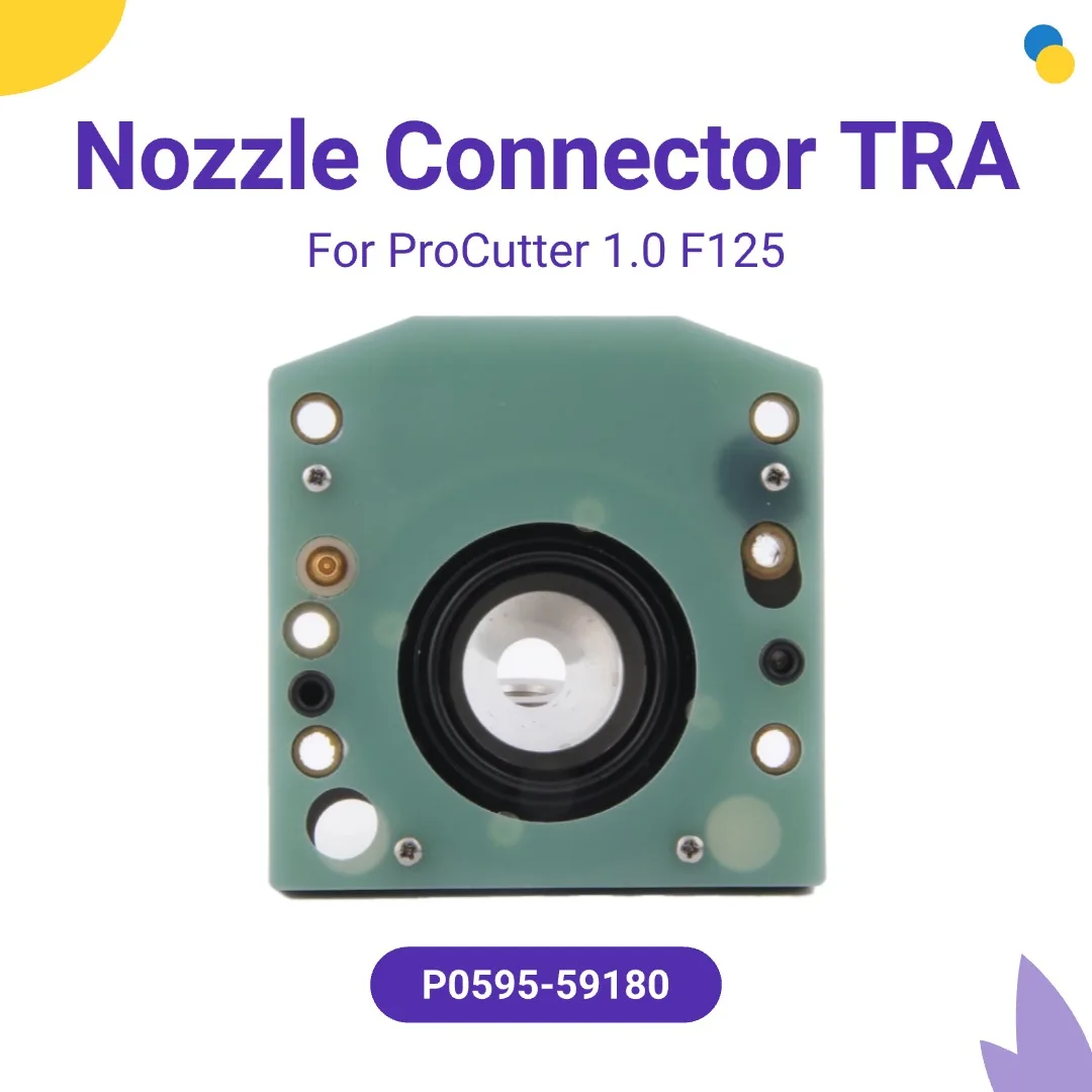 Precitec Nozzle Connector TRA Sensor Capacitivity P0595-59180 For Precitec ProCutter 1.0 Fiber Laser Cutting Head F125