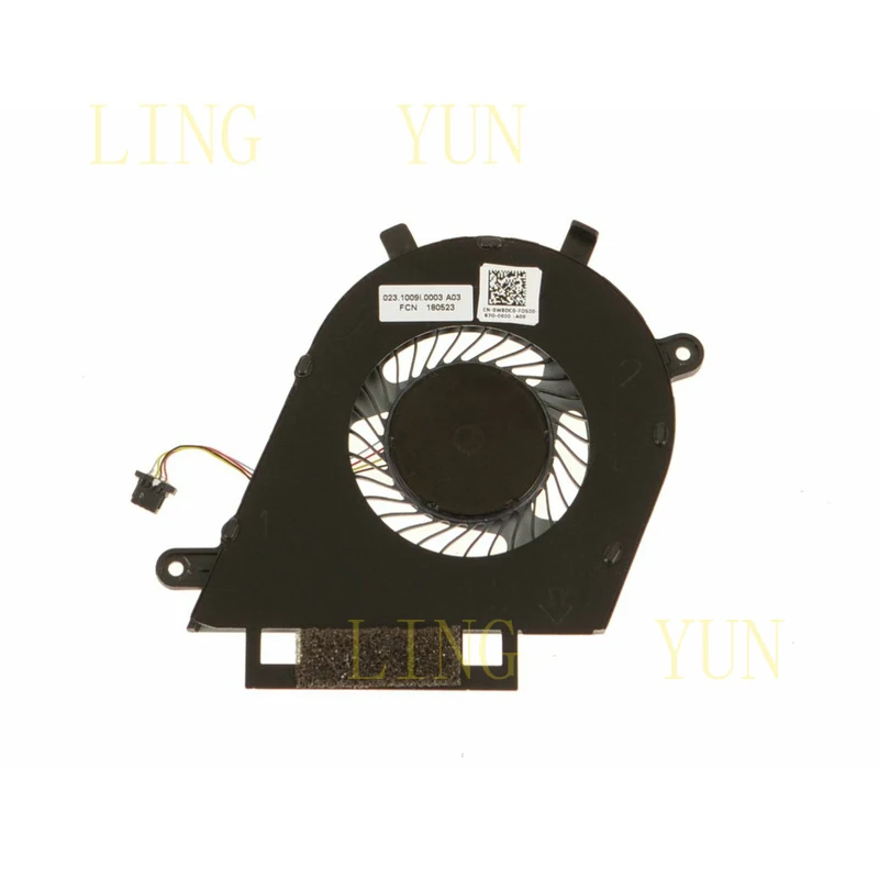 Z   FOR DELL Inspiron 7380 CPU Cooling Fan W8DC0 0W8DC0
