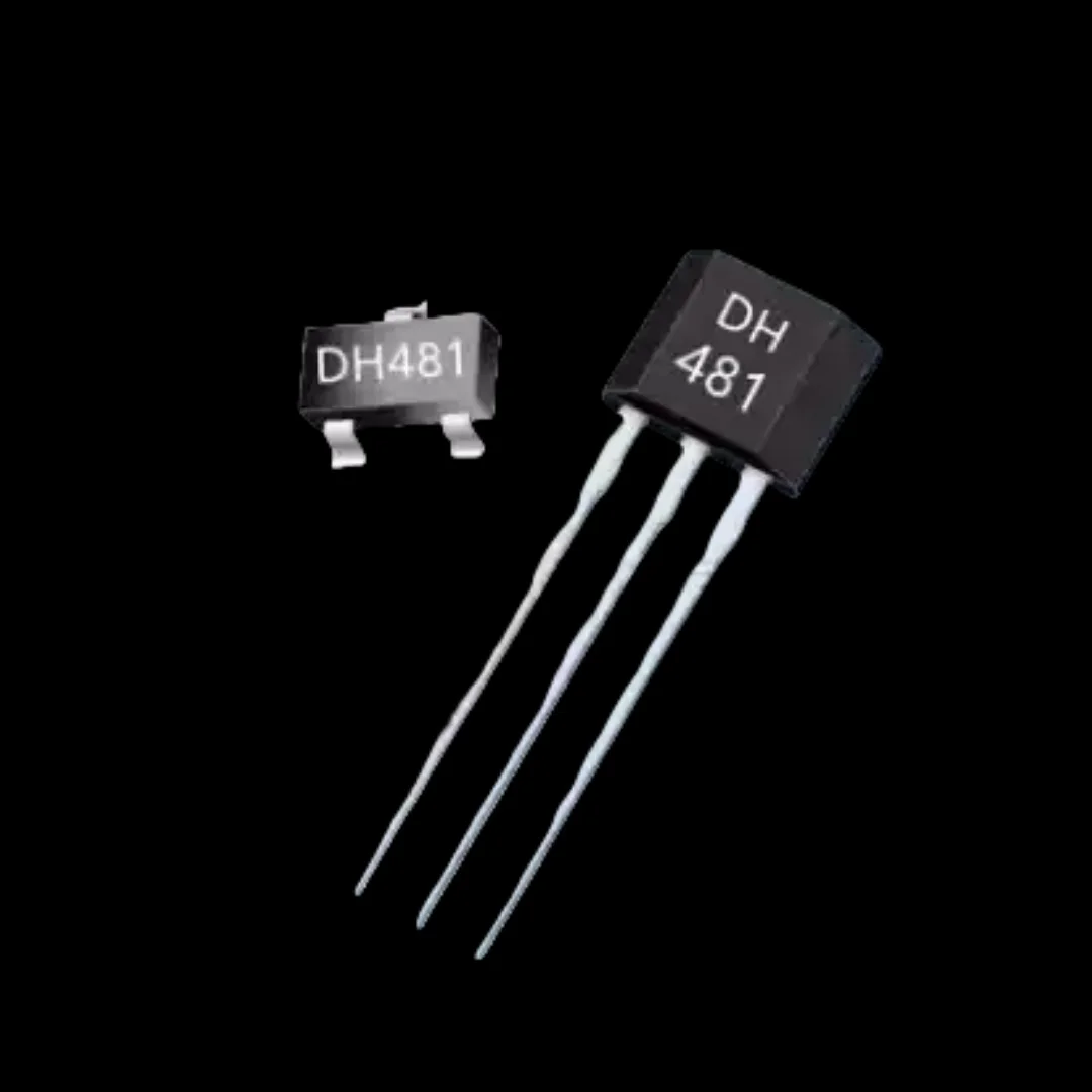 

100 шт./DH481 цельнополярный переключатель Холла низкой мощности 2,5-5,5 В высокочувствительный датчик Холла HAL481