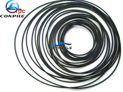1pc 0.7mm width transmission rubber drive belt for walkman repeater cassette deck counter audio tape recorder