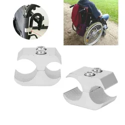 Wheelchair Pipe Clamp Flexible Stepper Accessory Aluminum Alloy Rehabilitation Equipment Accessory 19mm X 25mm/19mm X 22mm