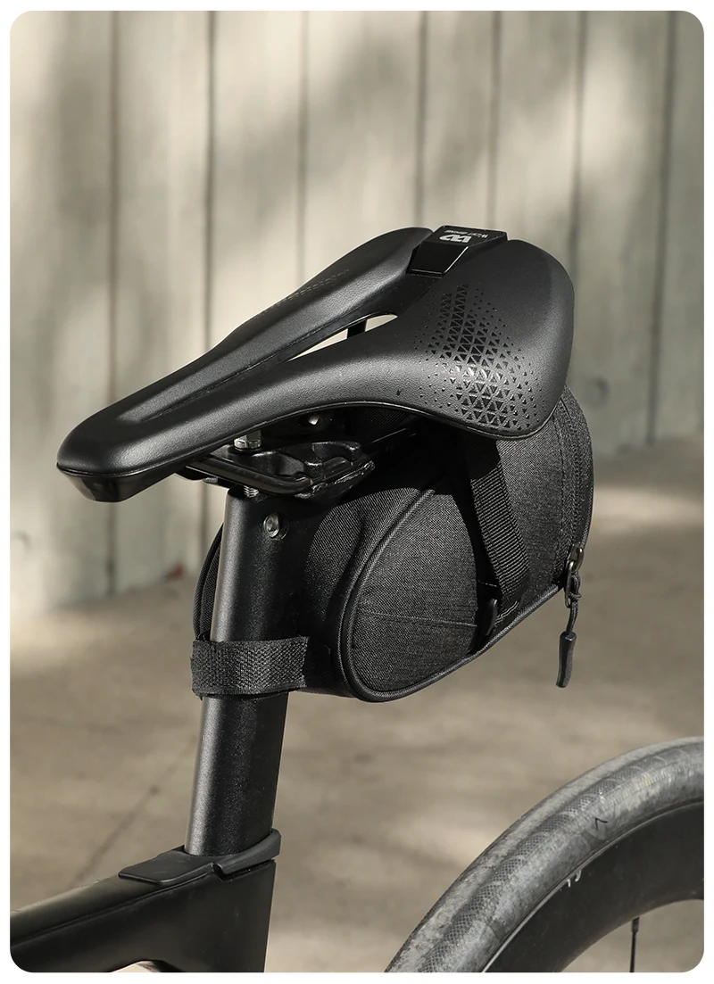 WEST BIKING Fahrradsatteltasche Wasserabweisende Rücksitztasche MTB Rennrad Fahrrad-Aufbewahrungszubehör Rücklicht-Riemen – Detail 14