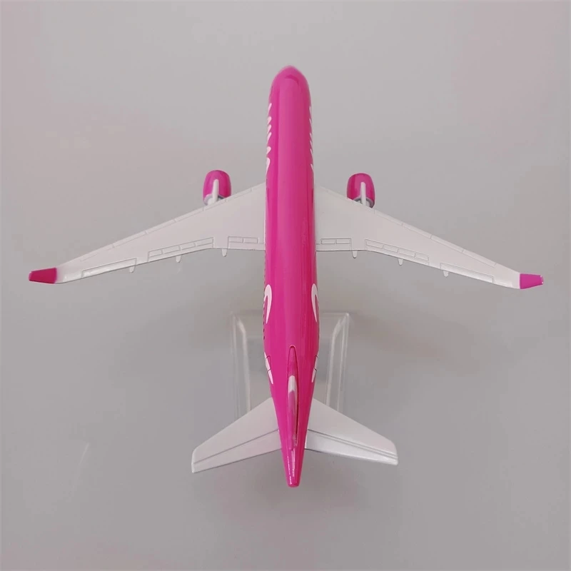 16cm NEW Alloy Metal Purple Colomobia VIVA Air Airbus 320 A320 Airlines Airplane Model Airways Diecast Air Plane Model Aircraft