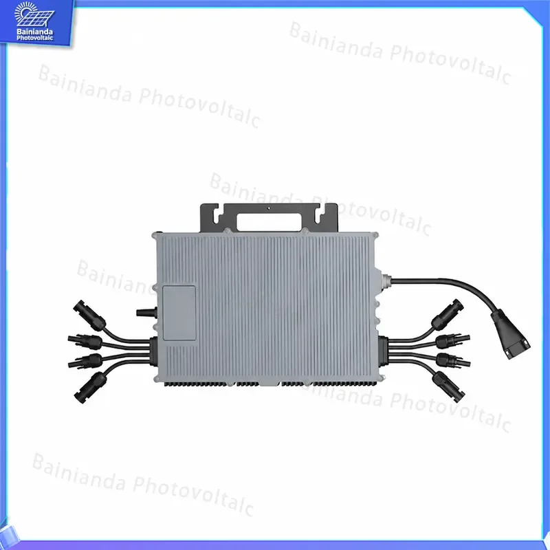 2000W Micro Inverter Waterproof Solar Panel Grid Tie DC to AC Power Converter Energy Saving PV System On Grid Inverter for