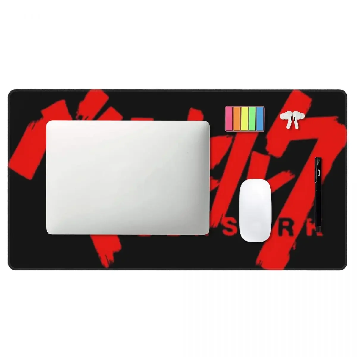 Large Mouse Pad Japanese Anime Berserk Logo Gamer PC Laptop Mats Keyboard Carpet Computer Gaming Office Accessories Desk Mat