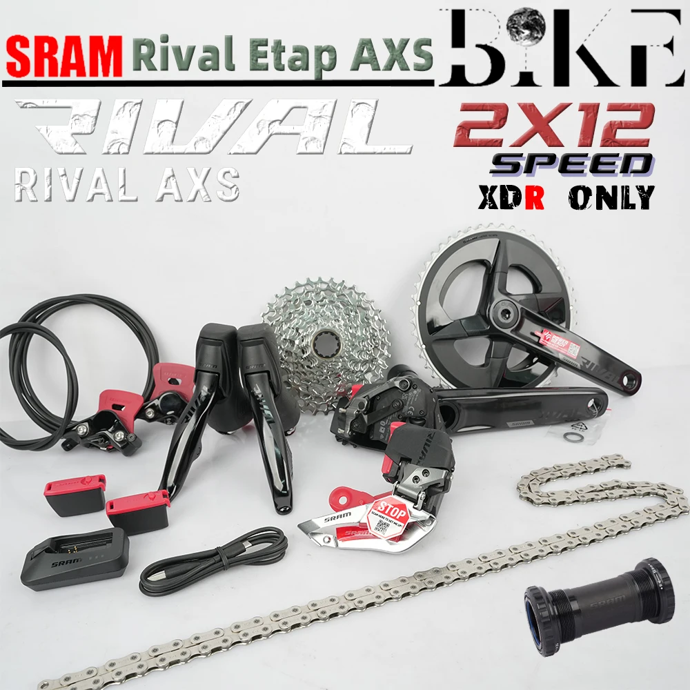 SRAM RIVAL ETAP AXS 2x12s 12 speed Road bike kit hydraulic shift