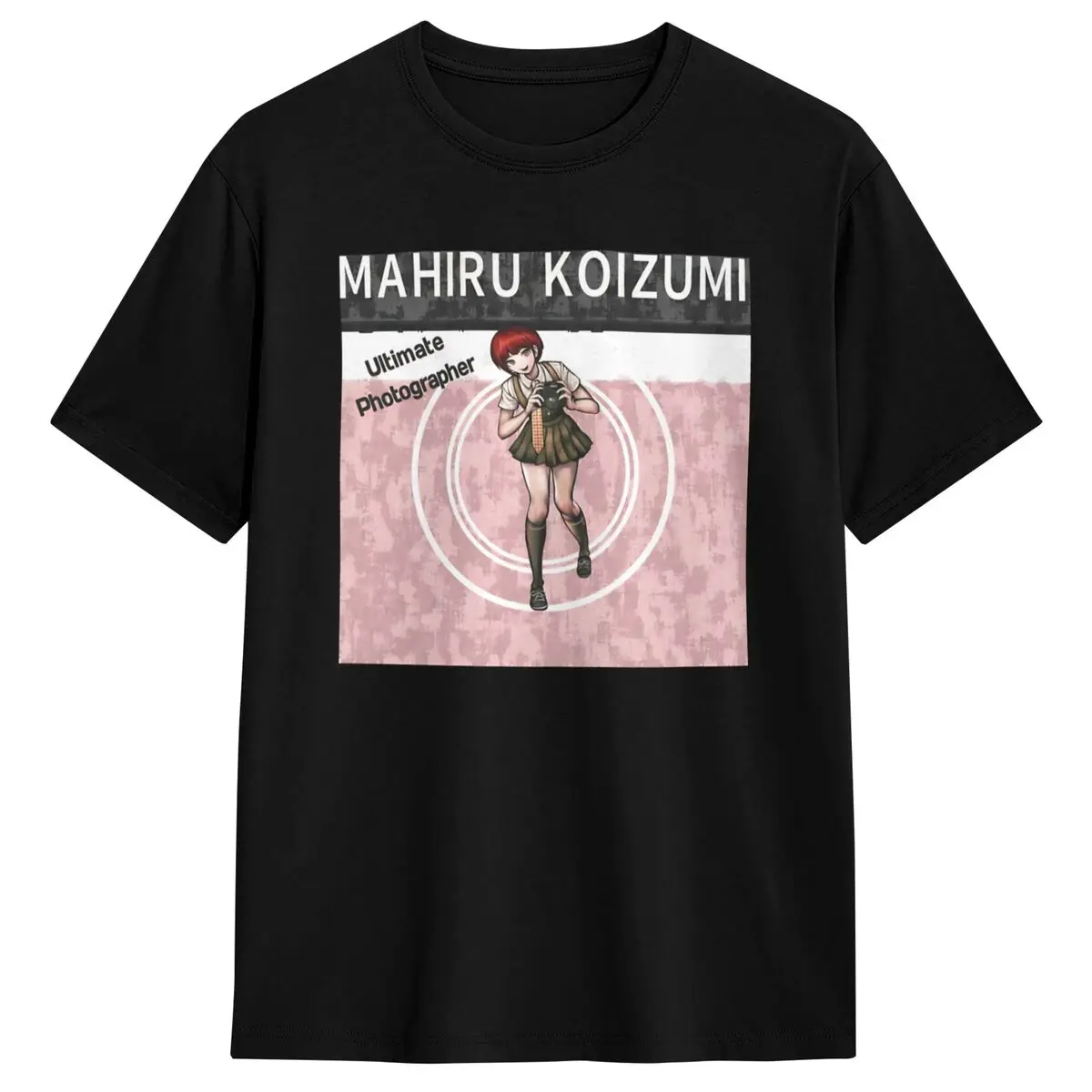Mahiru Koizumi The Ultimate Photographer T-Shirt Trendy Cool T-Shirts Short Sleeves Tops Summer O Neck Plus Size Top Tees
