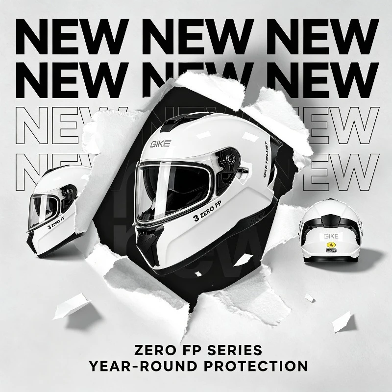 

Soft Liner Noise-Reduction Genuine QIKE Full-Face Motorcycle Helmet All Year Round Daily for Electric Scooters Motorcycles