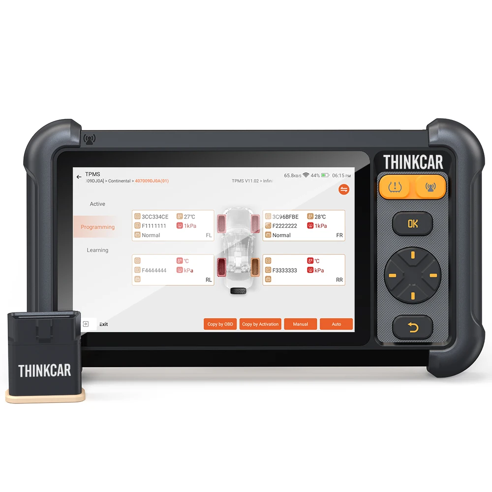 TPMS Full System THINKCAR VT679 Automotive Diagnostic Tools OBD2 Scanner CANFD 28 Resets Tire Pressure Health Check Scan Tool
