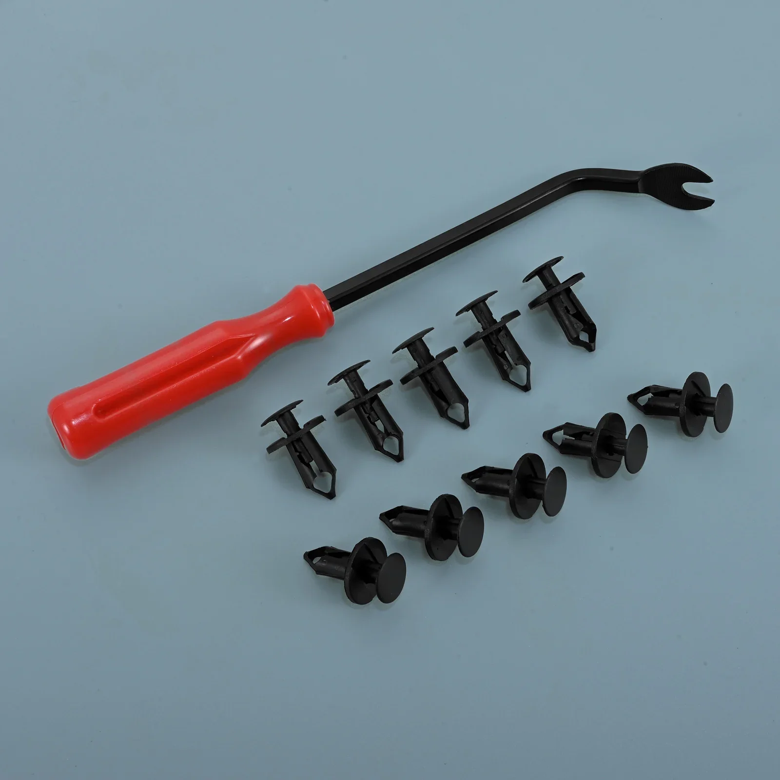 Auto 9mm Fender Clips Body Fastener Rivets Push Pin Remover Tool Set Universal for Polaris 7661855 Suzuki Kawasaki 90653-HC4-900