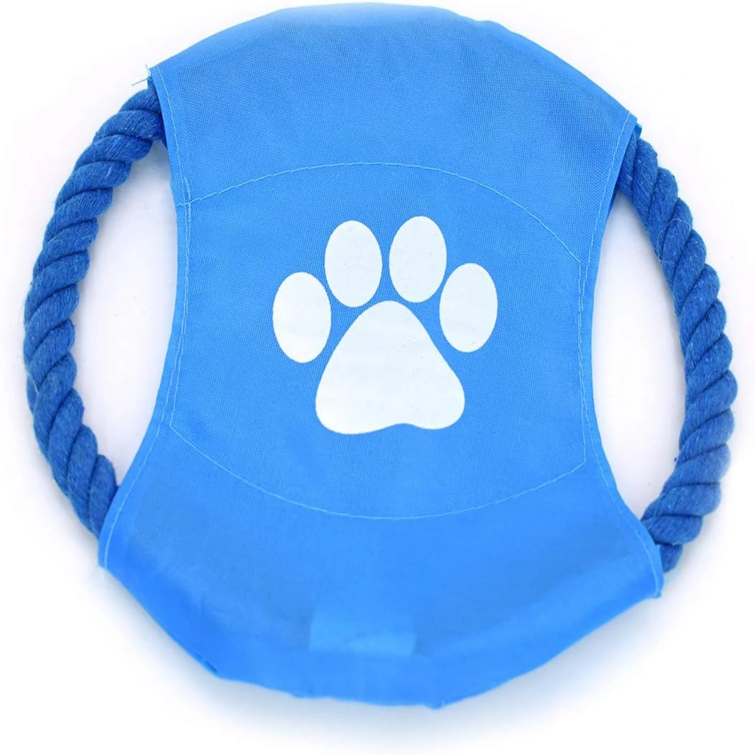 Durable and Entertaining 2 Pack of Dog Toys - Perfect for Training and Playtime - Includes Flying Disc and Chew Rope Toy Set - M