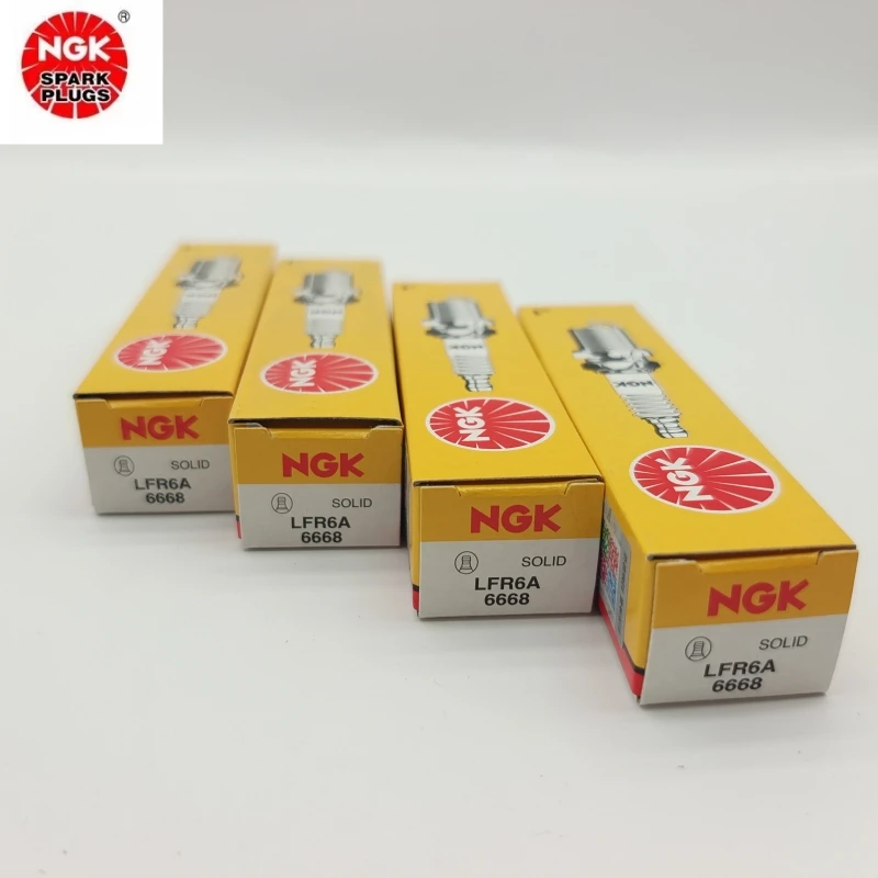 NGK Qriginal LFR6A 6668 หัวเทียนปล่อยประจุแบบนิกเกิล สำหรับรถยนต์รุ่นต่าง ๆ ที่ต้องการประสิทธิภาพสูงสุด
