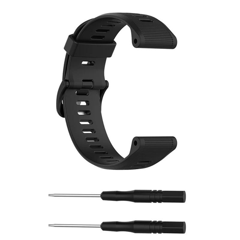 Sports Silicone Strap For Garmin Forerunner 945 / Forerunner 935 Strap Watch Band Replacement Wristband Bracelet + Screwdriver