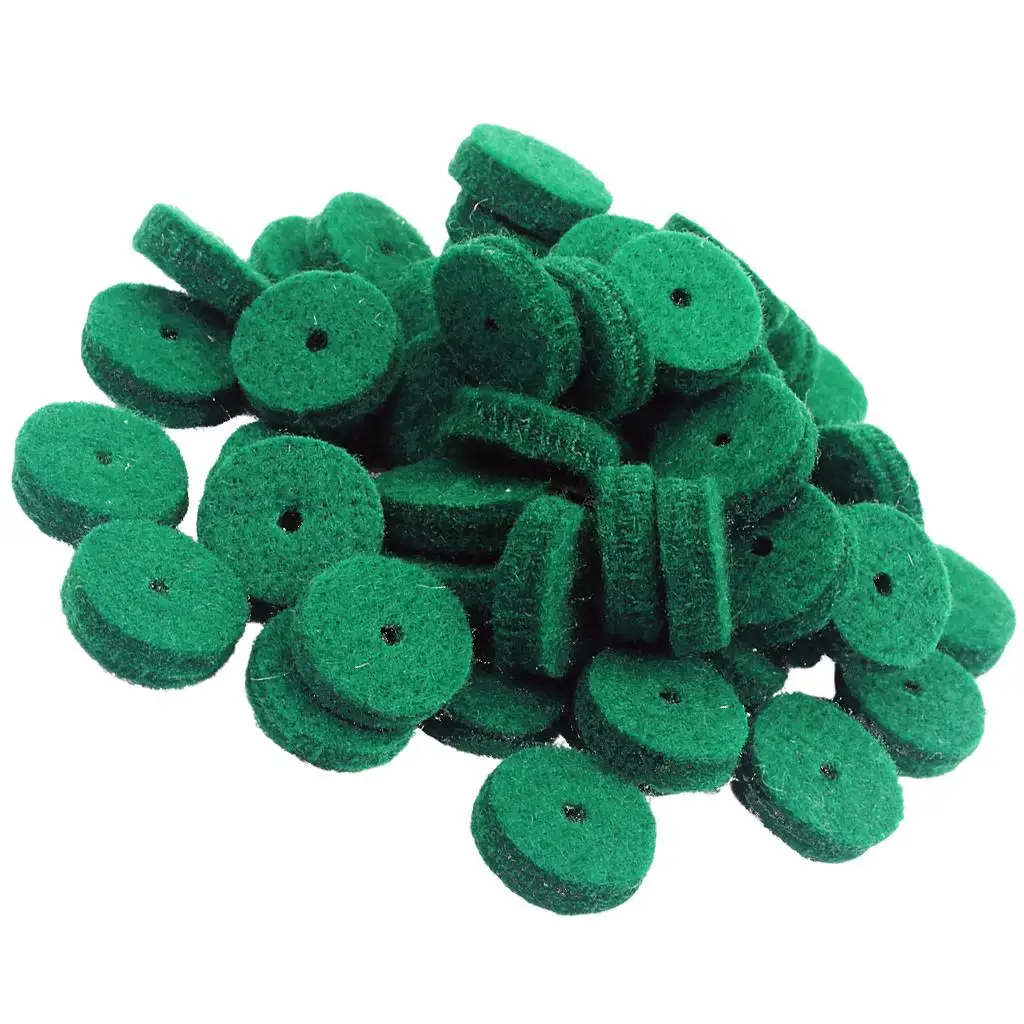 Piano Felt Punchings Thick Wool Shims Balance Rail Washers Repair Accessory Kit for Piano Tools Replacement