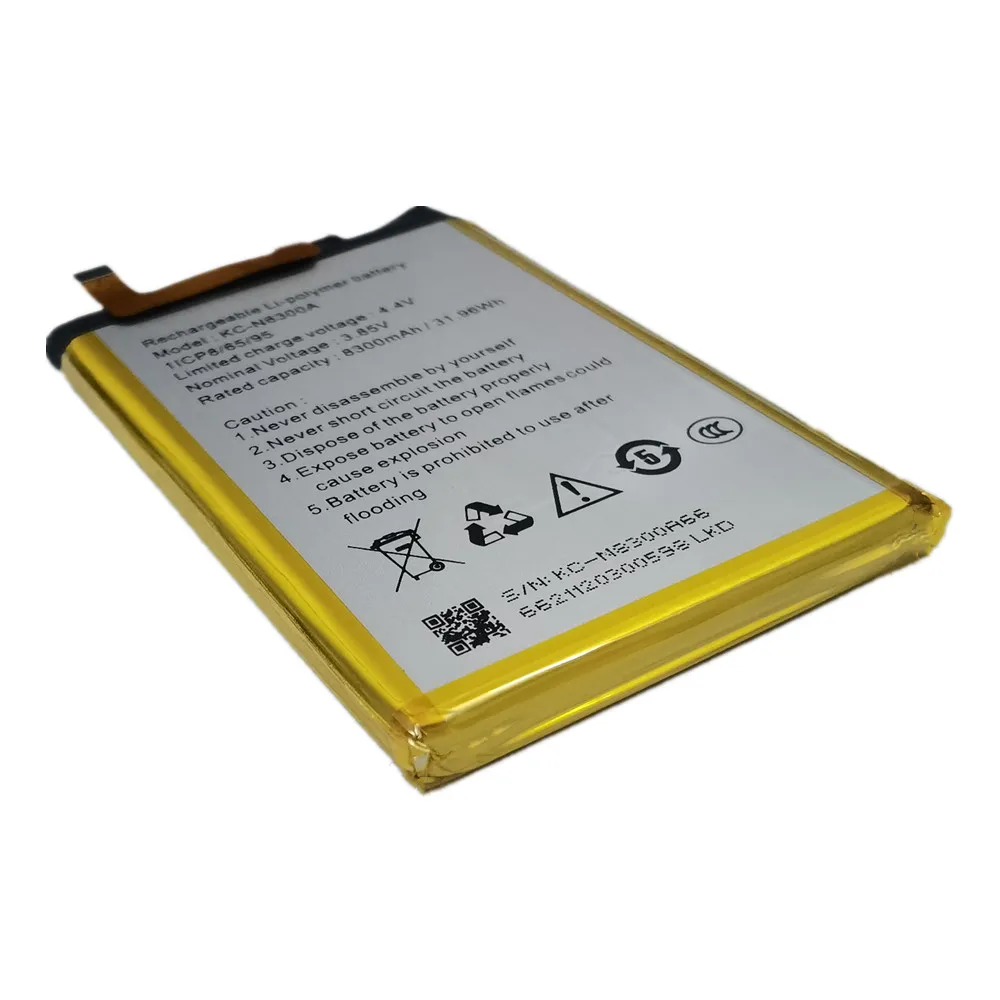 KC-N8300A 3.85V 8300mAh Battery For Oukitel WP17 mobile phone batteries + free tools fast shipping