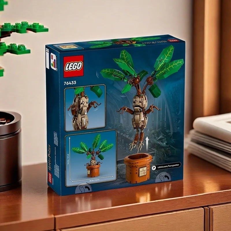 76433 LEGO Harry Potter Mandrake Figure & Pot Plant Toy, Harry Potter Toy for 10 Year Old Girls or Boys