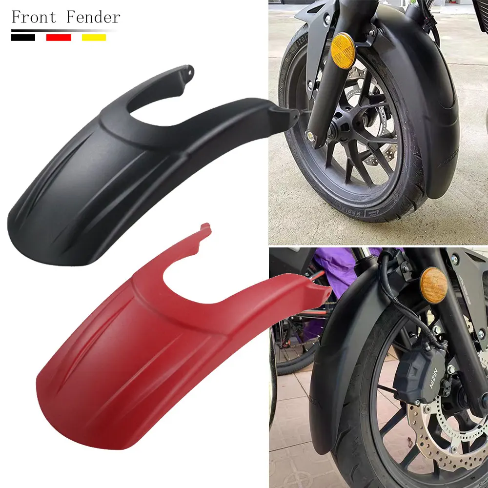 

Motorcycle For Honda CB400X CB400F CB 400 F 2019-2022 2023UP Front Fender Mudguard Extender Cover Part CB400 X F Accessories