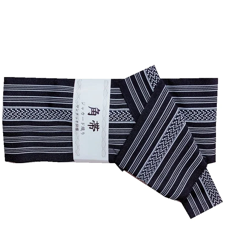 New Japanese kimono belt Japanese men's very flat kimono yukata styling corner belt yukata versatile waist seal accessories