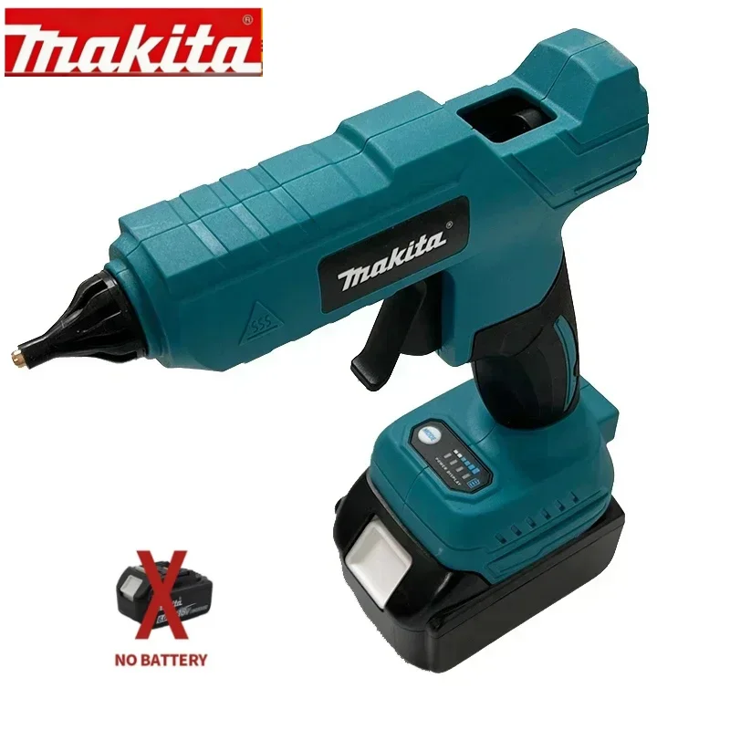 Makita 18V Li-ion Battery for Electric Handheld Hot Glue Gun Repair DIY Tool Hot Melt Welding Hot Air Gun Anti-scald Nozzle Tool
