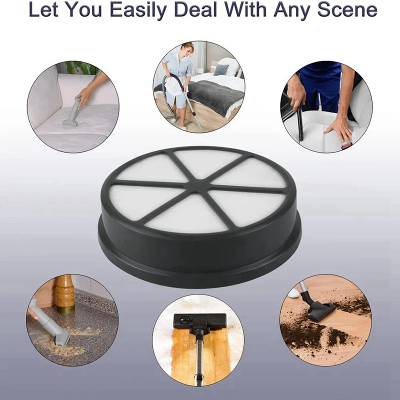 Filtros HEPA Filtros De Algodão, Fit para Hoover UH72400 UH72401 UH72402 UH72405 UH72406 UH72409