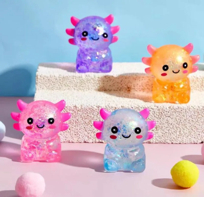 

2026Stress Balls Squishy Sensory Fidget Toys Stress Relief Malt Sugar Ball Cute Animal Squeeze Toys for Kids Birthday Gift