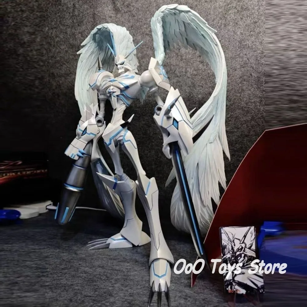 อะนิเมะเอกวาดอร์ผจญภัยรูป Omegamon Merciful โหมดตัวเลขการกระทํา Pvc รูปปั้นของเล่นของขวัญ 20 ซม