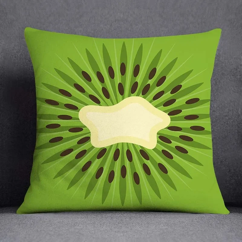 Fruit pattern Home Decoration pillowcase Living Room Sofa Seat Office  Cushion  cover