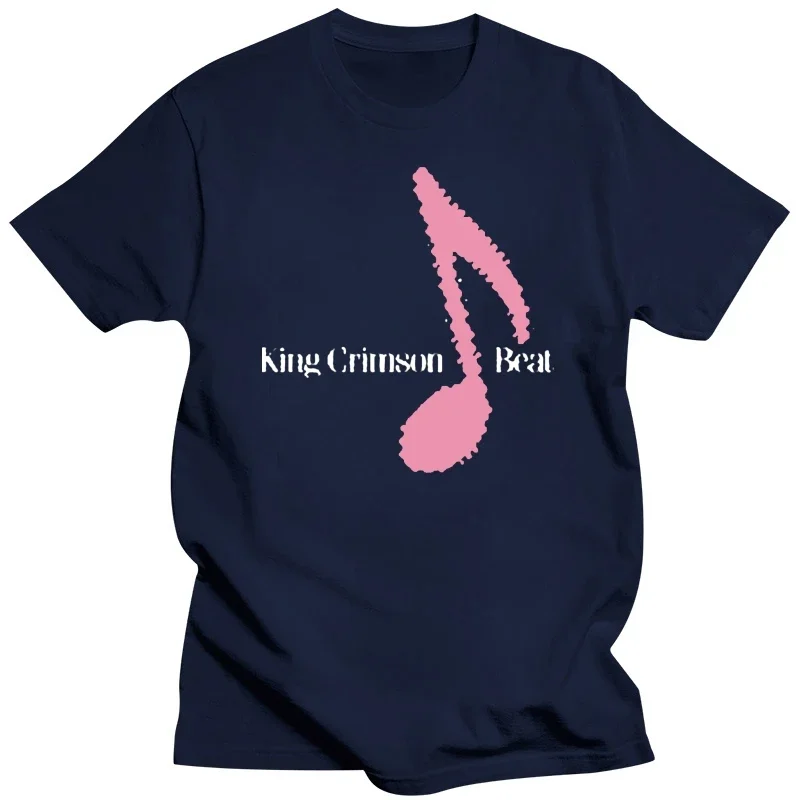 King Crimson Men\'S Beat T Shirt heavyweight T Shirt summer Discount 100 % Cotton T Shirt For Round Neck Clothes Men Lastest sale